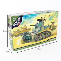 Academy 13270 1/35 British M3 Stuart Honey Tankı Demonte Plastik Maketi