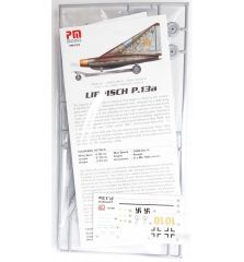 PM Model 224 1/72 LIPPISCH P.13a Savaş Uçağı Demonte Plastik Maketi