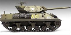 Academy 13288 1/35 US ARMY M10 GMC (70.Yıl Normandiya Çıkartması) Tankı Demonte Plastik Maketi