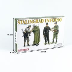 Dragon 6343 1/35 Ölçek  Stalingadr Cehennemi Asker Figürleri Plastik Model Kiti