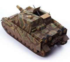 Academy 13525 1/35 German Strumpanzer IV Brummbar (Orta Versiyon) Tankı Demonte Plastik Maketi