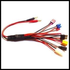 ÇOKLU ŞARJ KABLOSU (4mm BANANA)