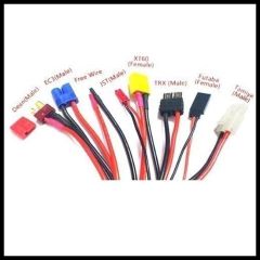 ÇOKLU ŞARJ KABLOSU (4mm BANANA)