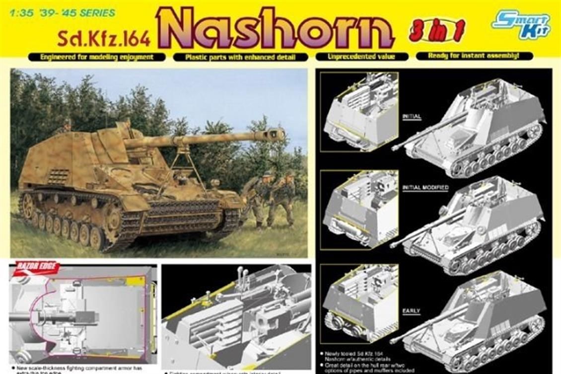 6386 1/35 SDKFZ 164-NASHORN -