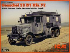 35467 1/35 Henschel 33 D1 Kfz.72 WWII German Radio