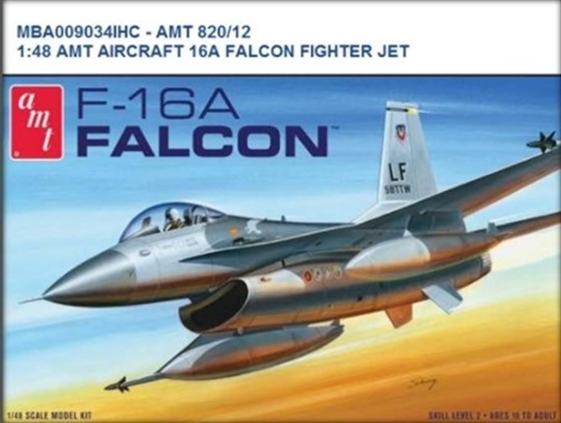 820 1/25 F-16A Falcon Fighter Jet