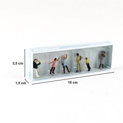 Preiser 14076 1/87 Ölçek Gözlemci Figürleri