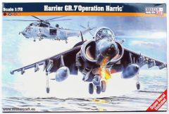 Mistercraft D094 1/72 Harrier GR.7 (Operation Harric) Savaş Uçağı Demonte Plastik Maketi