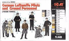 48082 1/48 German Luftwaffe Pilots and Ground Pers
