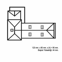 Faller 222160 1/160 Brügge Sinyal Kulesi Demonte Plastik Maketi