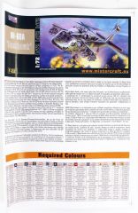 Mistercraft F022 1/72 UH-60 A Black Hawk Askeri Helikopter Demonte Plastik Maketi