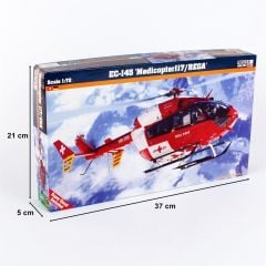 Mistercraft F031 EC-145 Medicopter 117/Rega Çok Amaçlı helikopter Demonte Plastik Maketi