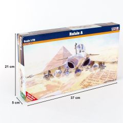 Mistercraft F076 1/72 Rafale A Savaş Uçağı Demonte Plastik Maketi