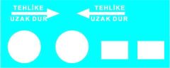 Babibi DBT01230 1/48 AB-205, Jandarma, Dekal Çıkartma