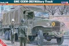 Mistercraft G098 1/35 GMC CKW-353 Askeri Kamyon Demonte Plastik Maketi