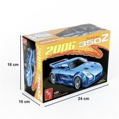 AMT 1220M 1/25 2006 Nissan 350Z 2T, Demonte Plastik Araba Maketi