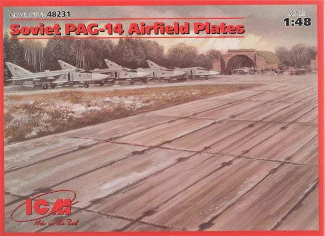 48231 1/48 Soviet PAG14 Airfield Plates 32 pieces