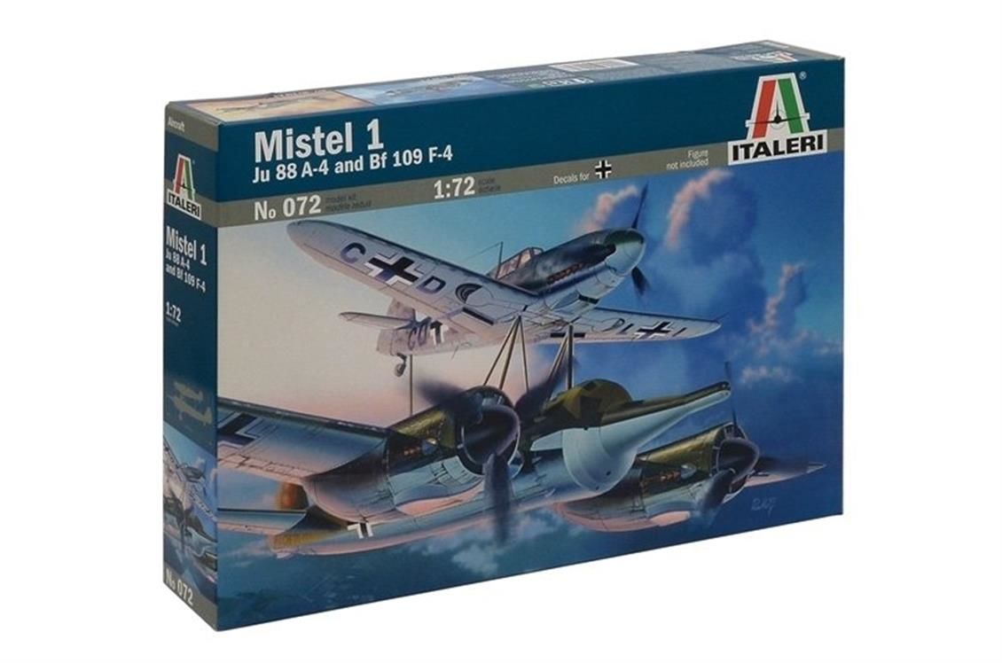 72 1/72 MISTEL 1 JU 88 A-4 WİTH BF 109F