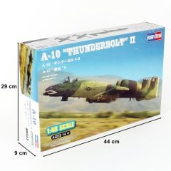 HobbyBoss 80323 1/48 A-10A (Thunderbolt) II Savaş Uçağı Demonte Plastik Maketi