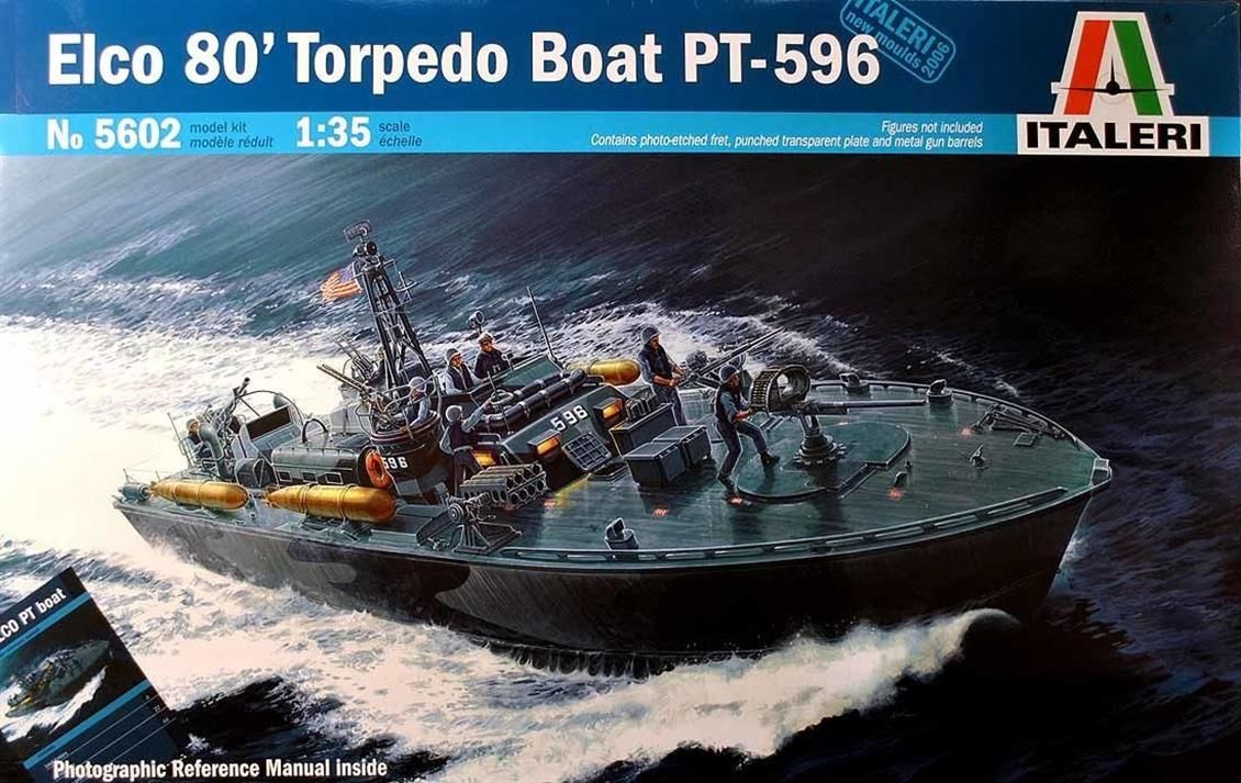 5602 1/35 ELCO 80' PT-596 TORPEDO BOAT