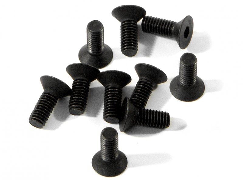 #Z082 - FLAT HEAD SCREW M3x8mm (HEX SOCKET/10pcs)