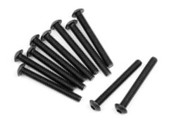 #107895 - BUTTON HEAD SCREW M3x25mm (10pcs)