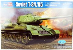 HobbyBoss 82602 1/16 Sovyet T-34/85 Tankı Demonte Plastik Maketi