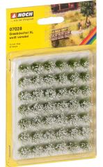 NOCH 7028 Grass Tufts XL “blooming” white, 42 piec
