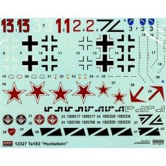 Academy 12327 1/48 FW TA-183 Huckebein Savaş Uçağı Demonte Plastik Maketi