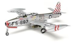 HobbyBoss 83208 1/32 F-84G Thunderjet Savaş Uçağı Demonte Plastik Maketi