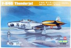 HobbyBoss 83208 1/32 F-84G Thunderjet Savaş Uçağı Demonte Plastik Maketi