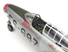 HobbyBoss 83208 1/32 F-84G Thunderjet Savaş Uçağı Demonte Plastik Maketi