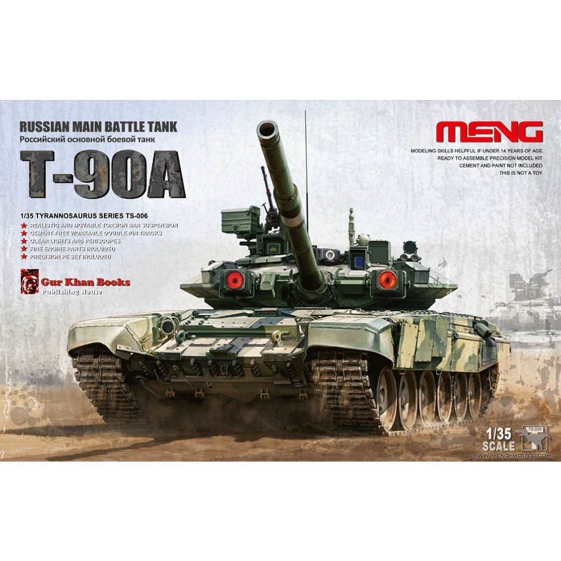 TS006 1/35 RUSSİAN MAİN BATTLE TANK T-90A