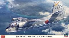 Hasegawa 02266 1/72 Ölçek S2F-1 (S-2A) Tracker JMSDF 51st FS (Limited Edition) Savaş Uçağı Plastik Model Kiti