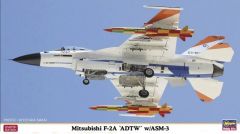 Hasegawa 02274 1/72 Ölçek Mitsubishi F-2A ADTW ve ASM-3 (Limited Edition) Savaş Uçağı Plastik Model Kiti