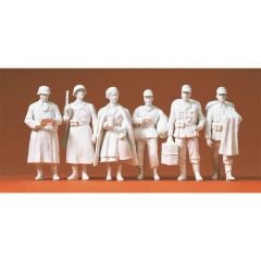 Preiser 64006 1/35 Ölçek izine ayrılan askerler 1939-1945 - 6 ad Figürleri