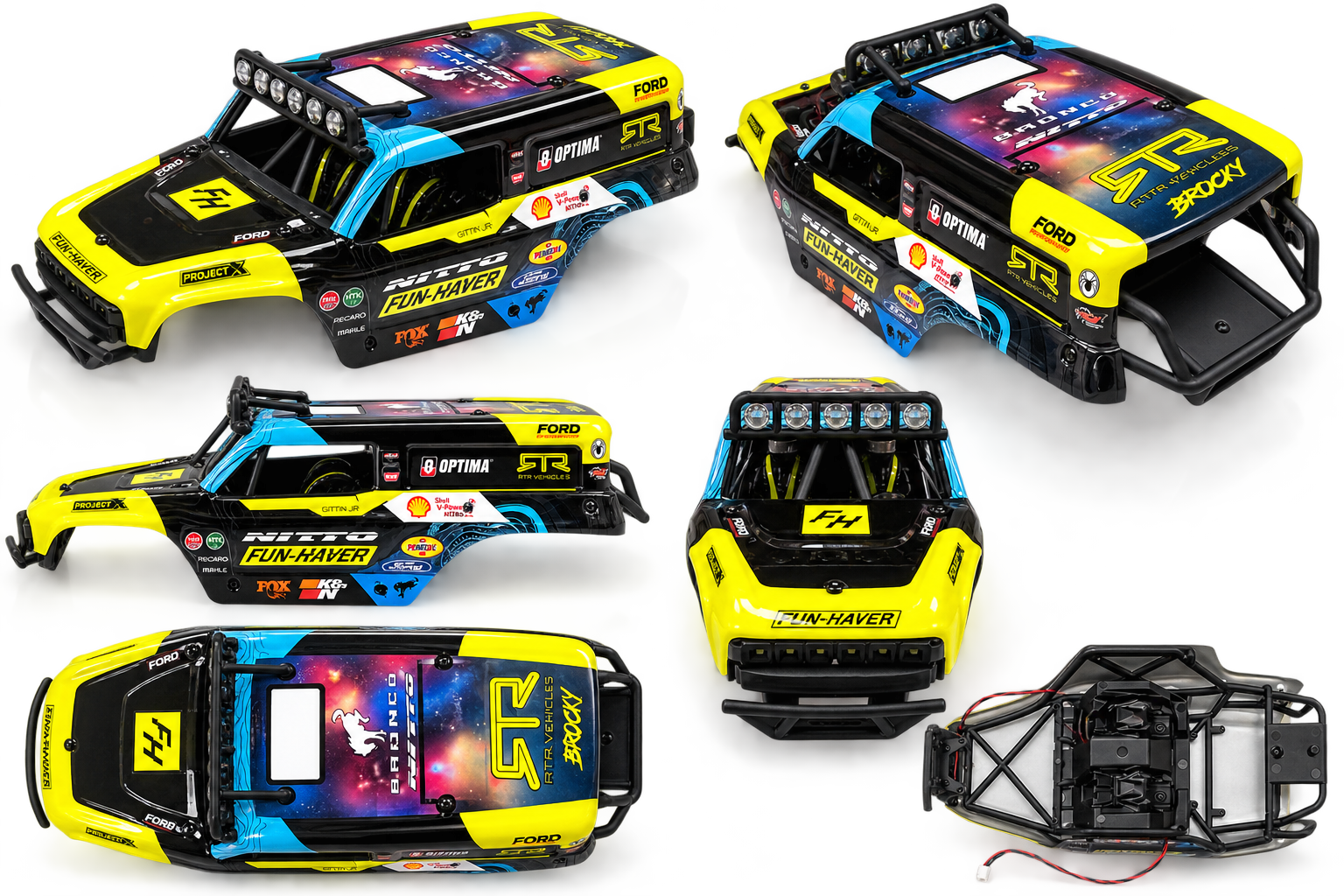 Venture18 U4 Flux Ford Bronco 4400 - VGJR - Kaportası