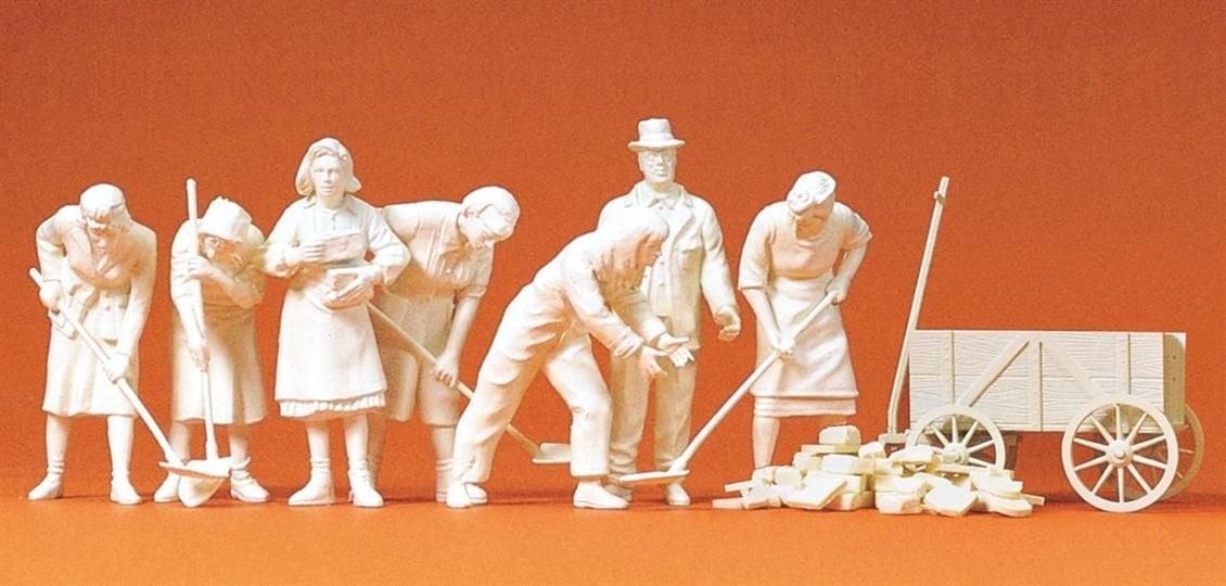 Preiser 64011 1/35 Ölçek ww ıı dönemi çalışan kadınlar figür set Figürleri
