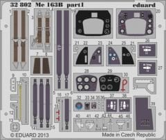 EDUARD 32802 1/32 Me 163B S.A. FOR MENG Maket Deta