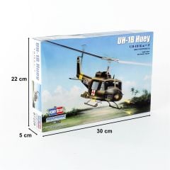 HobbyBoss 87228 1/72 UH-1B Huey Helikopteri Demonte Plastik Maketi