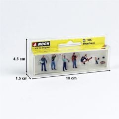Noch 15887 1/87 R/C Modelci Figürleri