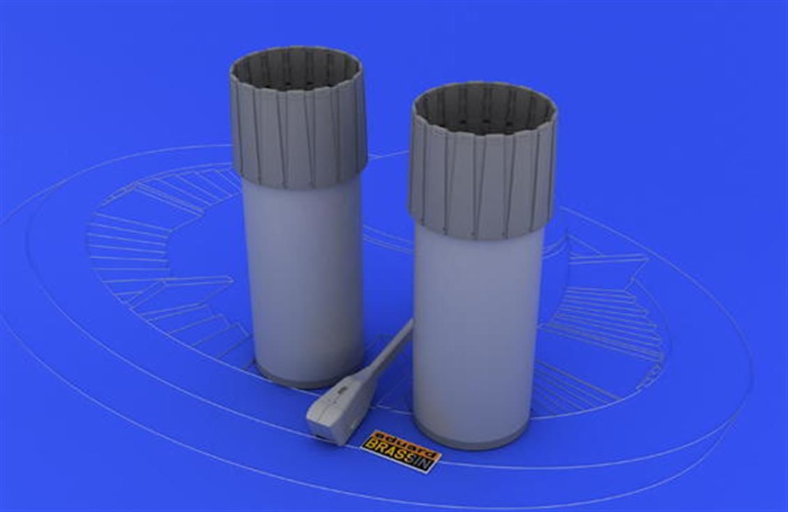 EDUARD 648023 1/48 F-4 exhaust nozzles late FOR HA