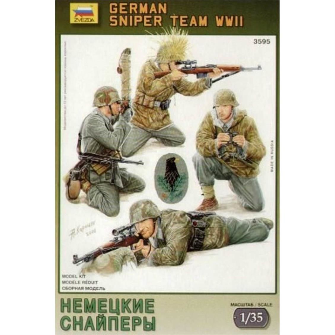 3595 1/35 ALMAN KESKİN NİŞANCI TAKIMI