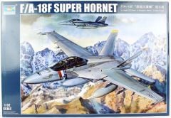 Trumpeter 03205 1/32 F/A-18F Süper Hornet Savaş Uçağı Demonte Plastik Maketi