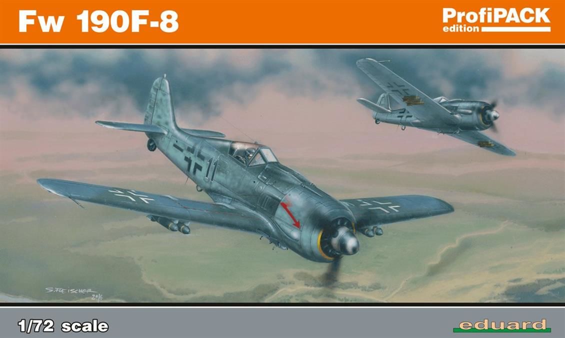 EDUARD 70119 1/72 Fw 190F-8 Uçak Maketi