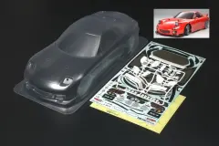 1/10 Tamiya Nismo R34 GT-R Z-tuned 190 mm Boyasız Şeffaf Kaporta