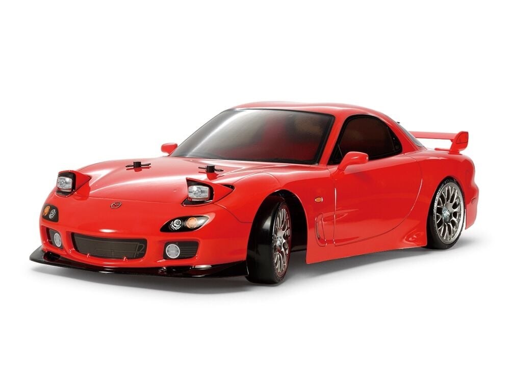 1/10 ÖLÇEKLİ R/C MAZDA RX-7 (FD3S) (TT-02D ŞASİ) DRIFT SPEC KİT DEMONTE