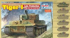 6383 1/35 PZ.KPFW.VI AUSF.E TIGER I LATE -  PLASTİ