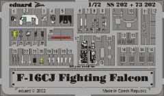 EDUARD 73202 1/72 F-16CJ FOR HASEGAWA Maket Detay