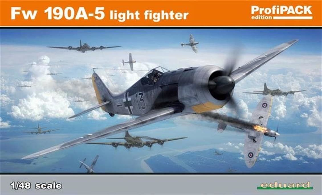 EDUARD 82143 1/48 Fw 190A-5 light fighter Uçak Mak